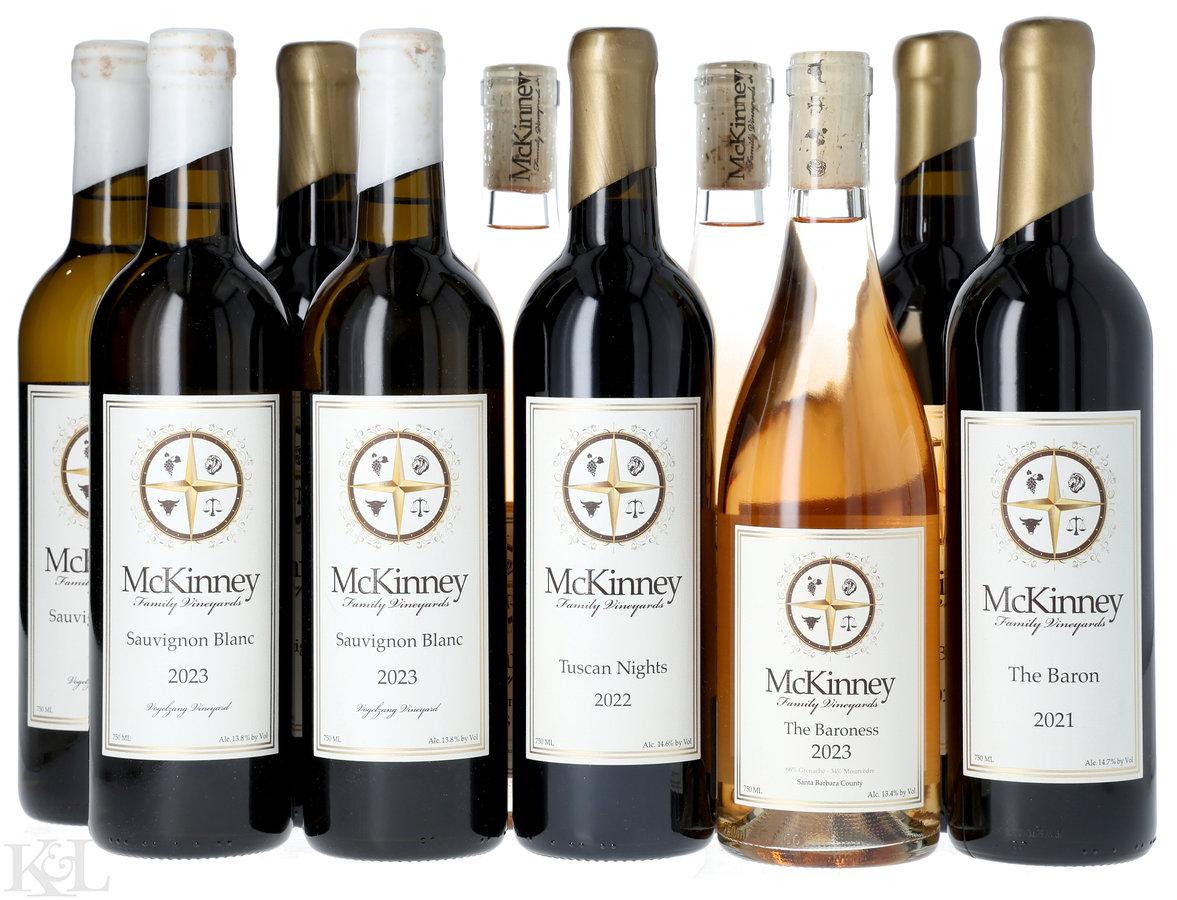 2021, 2022, 2023 McKinney Family Wine Tasting Lot