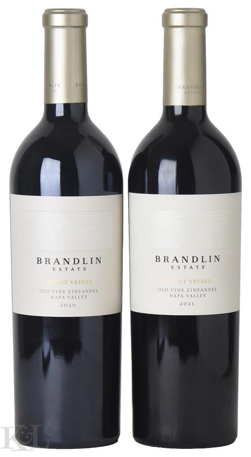 2020-2021 Brandlin Mt. Veeder Old Vine Zinfandel Vertical