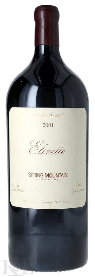 2001 Spring Mountain Vineyard "Elivette" Napa Valley Bordeaux Blend (6L)