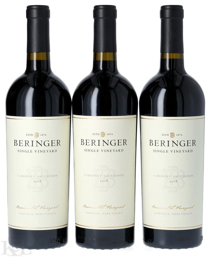 2018 Beringer "Borrow Pit Vineyard" Oakville Cabernet Sauvignon