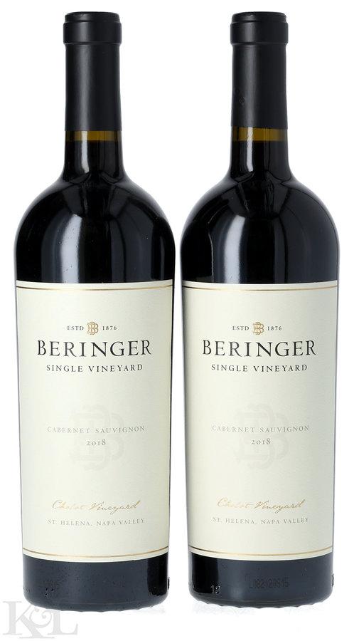 2018 Beringer "Chabot Vineyard" St. Helena Cabernet Sauvignon