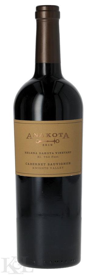 2019 Anakota "Helena Dakota" Knights Valley Cabernet Sauvignon