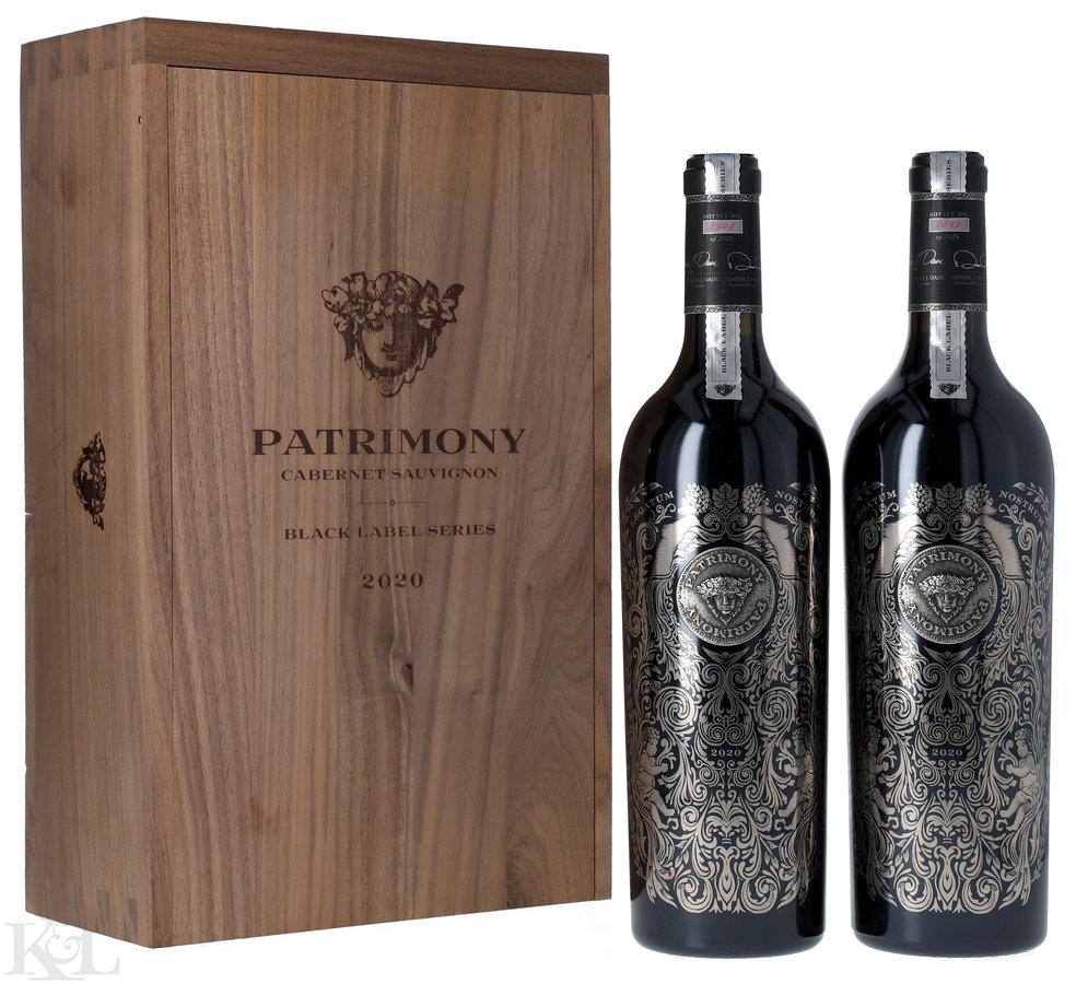 2020 Patrimony "Black Label Series" Adelaida District Cabernet Sauvignon (OWC)