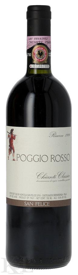 1999 San Felice Chianti Classico Riserva "Poggio Rosso"