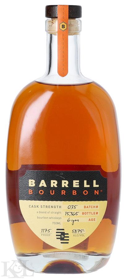 Barrell Craft Spirits "Batch #35" Cask Strength Straight Bourbon Whiskey (750ml)