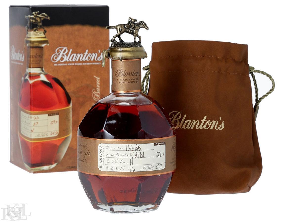 Blanton's "Straight from the Barrel" Single Barrel Kentucky Straight Bourbon Whiskey (Letter O)