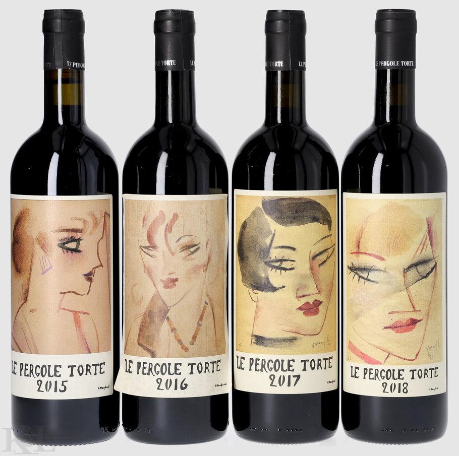 2015-2018 Montevertine "Le Pergole Torte" Toscana Vertical