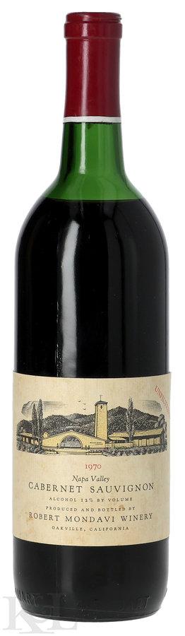 1970 Robert Mondavi Napa Valley Cabernet Sauvignon