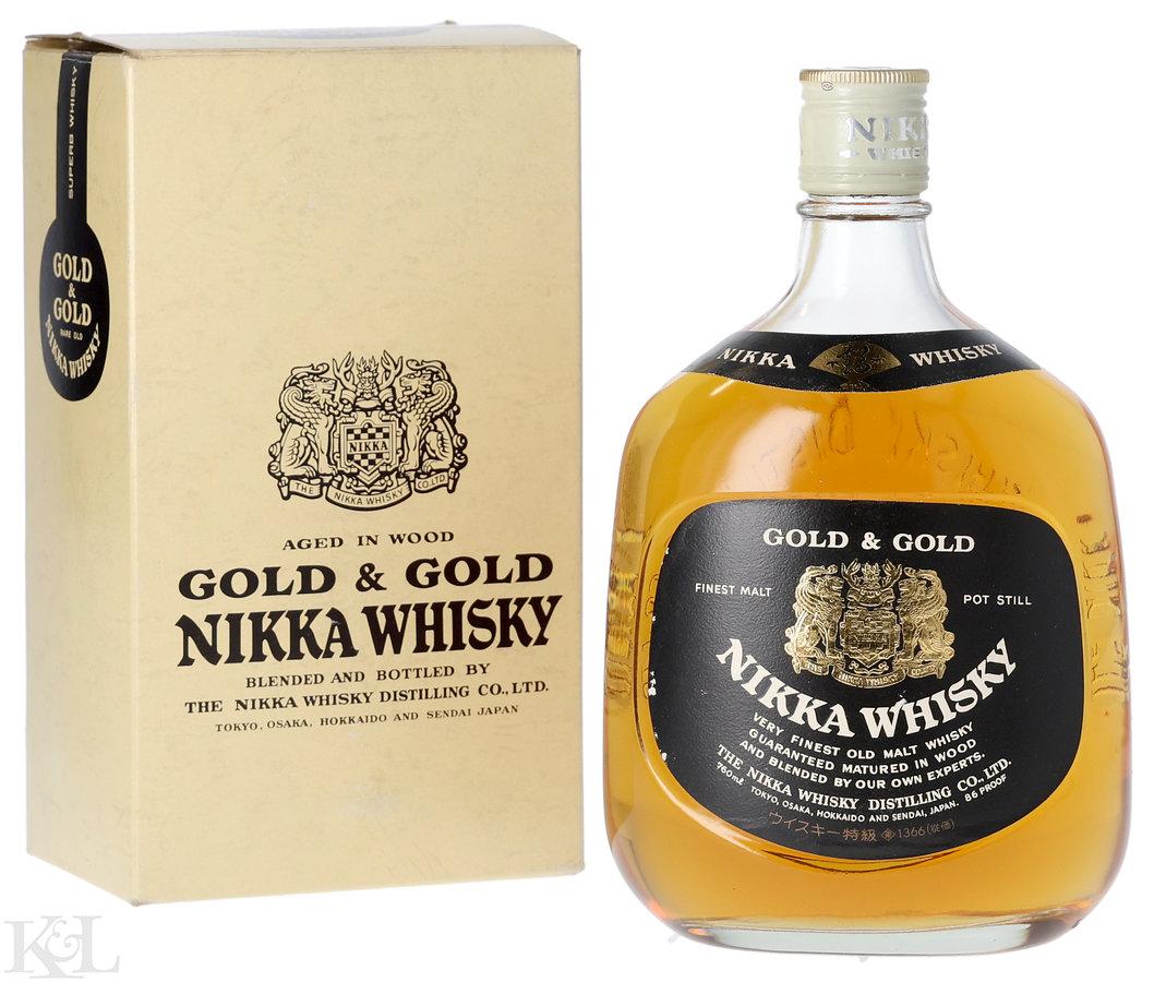 NV Nikka G&G "Gold & Gold" Blended Whisky (760ml)