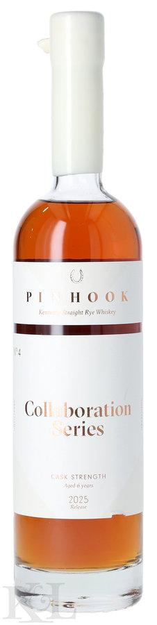 NV Pinhook "Collaboration Series #4" Neal Bodenheimer 6 Year Old Cask Strength Rye Whiskey