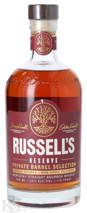 Russell's Reserve "4th Floor FAME - K&L Camp Nelson E" Single Barrel #25-0817 Kentucky Straight Bourbon Whiskey
