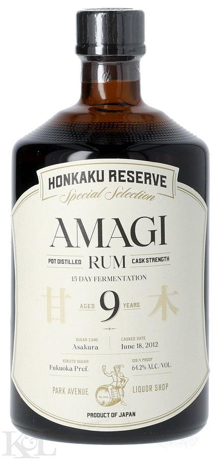 NV Amagi 9 Year "Honkaku Reserve" Kokuto Sugar Japanese Rum (720ml)