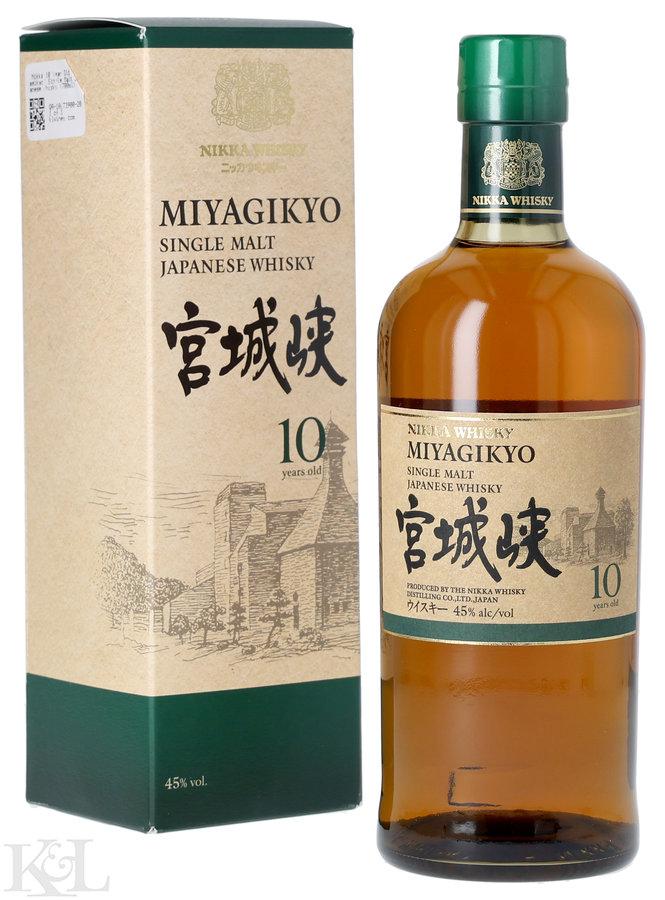 Nikka 10 Year Old "Miyagikyo" Single Malt Japanese Whisky (700ml)