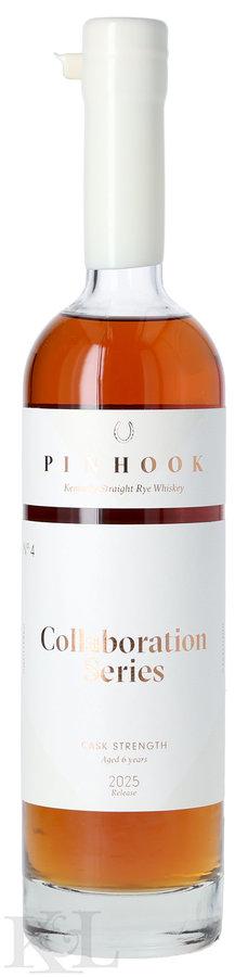 NV Pinhook "Collaboration Series #4" Neal Bodenheimer 6 Year Old Cask Strength Rye Whiskey