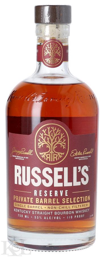 Russell's Reserve "4th Floor FAME - K&L Tyrone M" Single Barrel #25-0473 Kentucky Straight Bourbon Whiskey