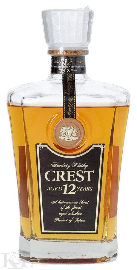 NV Suntory 12 Year Old "Crest" Blended Japanese Whisky (700ml)
