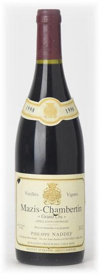 1998 Philippe Naddef Mazis-Chambertin Grand Cru Vieilles Vignes