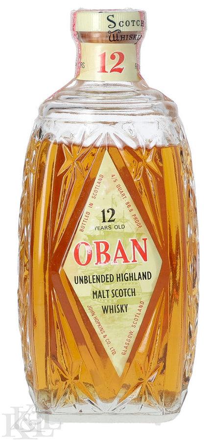 NV Oban 12 Year Unblended Malt Scotch Whisky (4/5 Quart)
