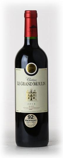 2016 Le Grand Moulin, Blaye Côtes de Bordeaux