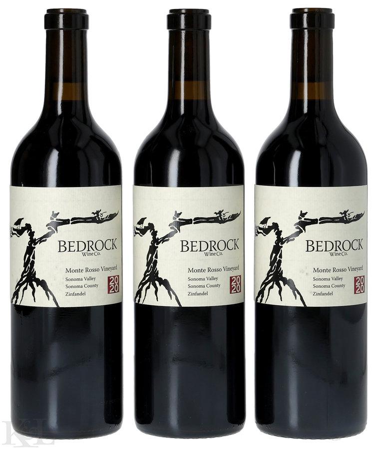 2020 Bedrock "Monte Rosso Vineyard" Moon Mountain District Sonoma County Zinfandel