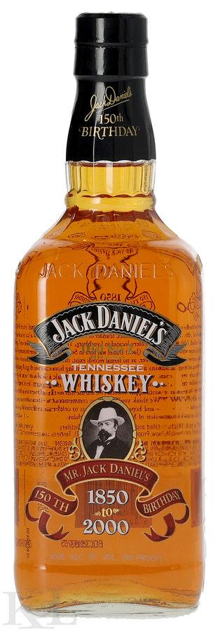 NV Jack Daniel's "Mr. Jack Daniel's 150th Birthday" Tennessee Whiskey