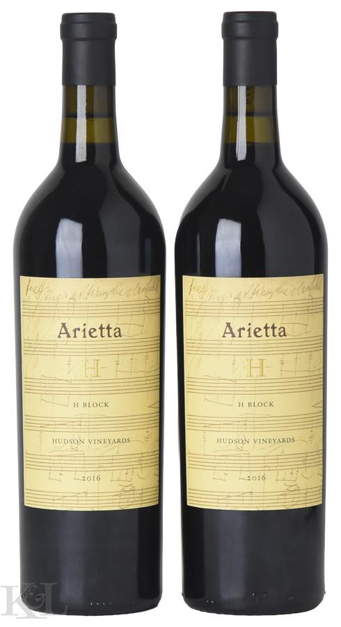 2016 Arietta "H Block - Hudson Vineyard" Napa Valley Bordeaux Blend