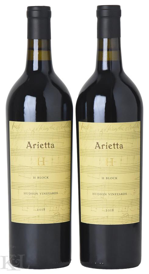 2018 Arietta "H Block - Hudson Vineyard" Napa Valley Bordeaux Blend