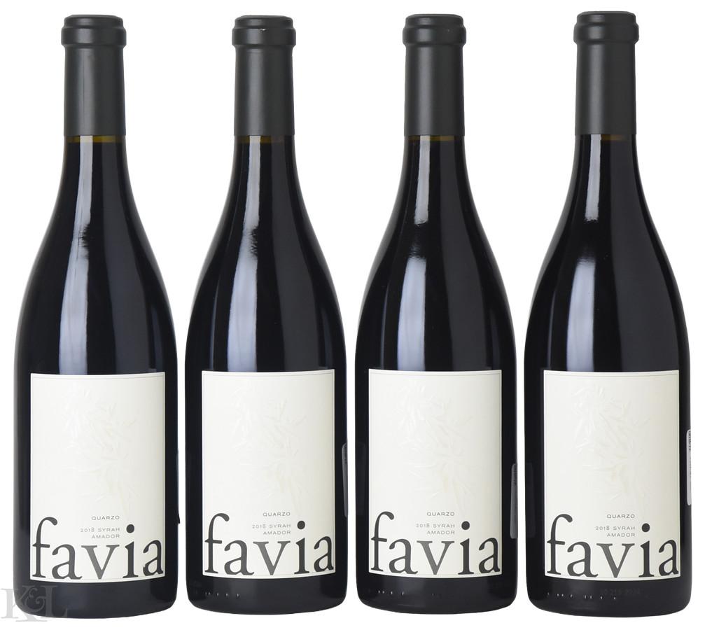 2018 Favia "Quarzo" Amador County Syrah