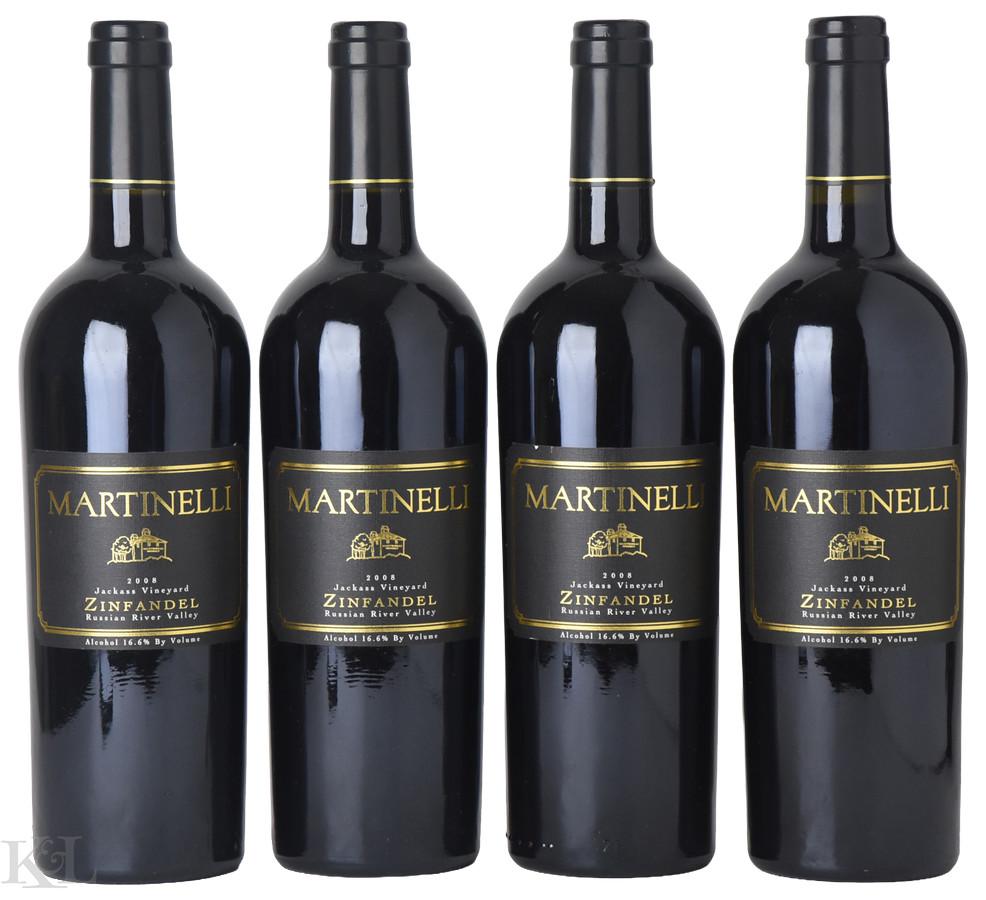 2008 Martinelli "Jackass Vineyard" Russian River Valley Zinfandel