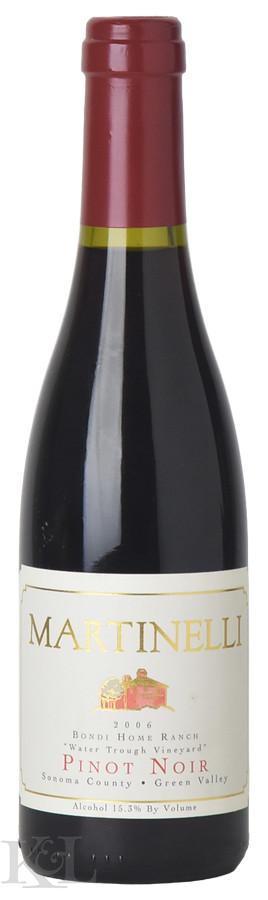 2006 Martinelli "Bondi Home Ranch Water Trough Vineyard" Green Valley of RRV Pinot Noir (375ml)