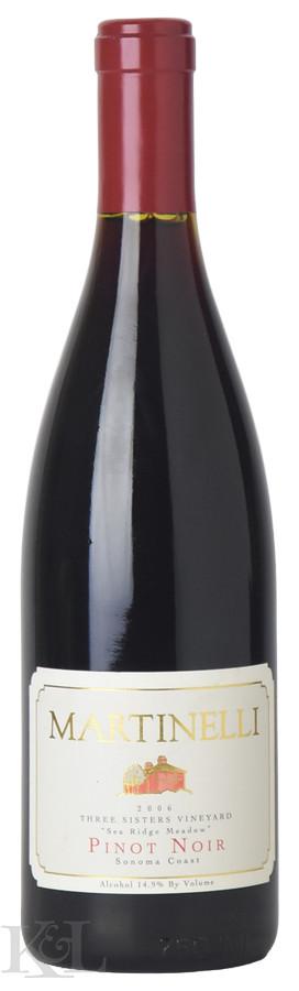 2006 Martinelli "Three Sisters Vineyard-Sea Ridge Meadow" Sonoma Coast Pinot Noir
