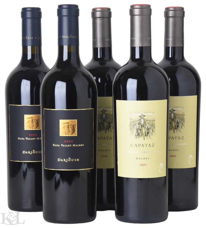 2009 Capataz (Darioush) Mendoza Malbec & Darioush Napa Valley Malbec Horizontal