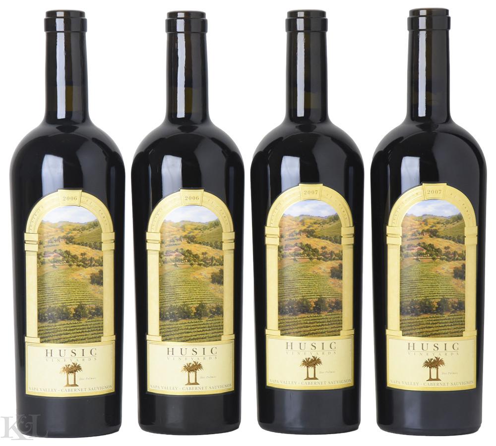 2006-2007 Husic "Dos Palmas" Napa Valley Cabernet Sauvignon Vertical