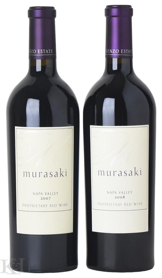 2007 & 2008 Kenzo Estate "Murasaki" Bordeaux Blend & "Murasaki" Napa Valley Red Tasting Lot