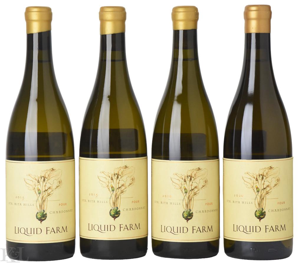 2015, 2016, 2020 Liquid Farm "Four" Sta. Rita Hills Chardonnay