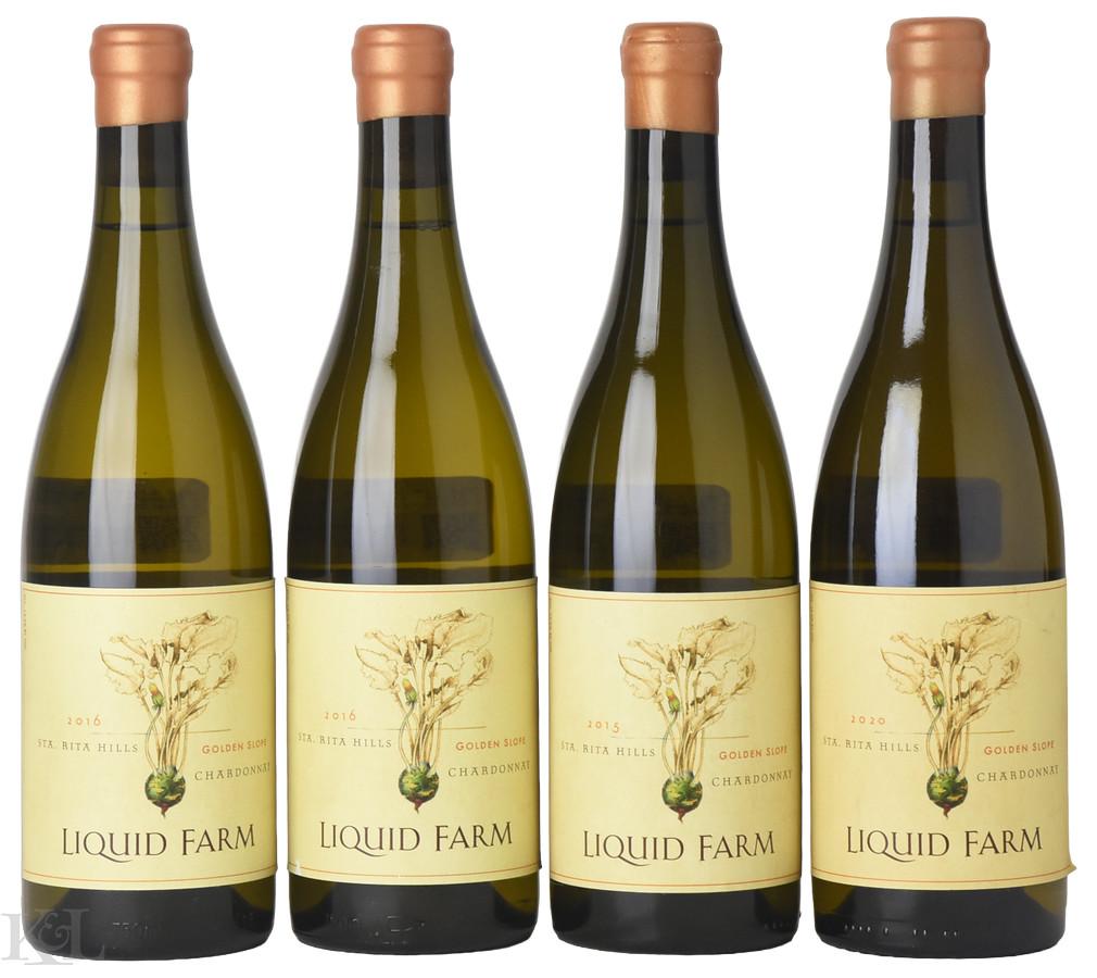 2015, 2016, 2020 Liquid Farm "Golden Slope" Sta. Rita Hills Chardonnay