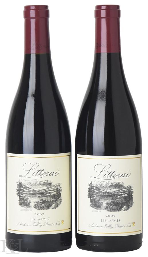 2007 & 2009 Littorai "Les Larmes" Anderson Valley Pinot Noir