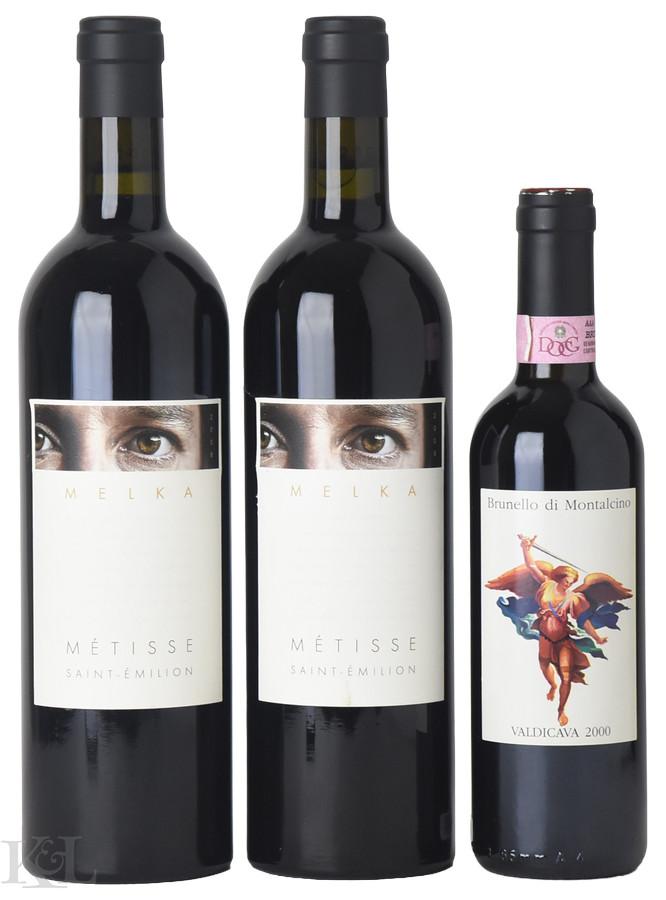 2000 & 2008 Valdicava Brunello di Montalcino (375ml) & Melka "Métisse - Le Chatelet Vineyard", St-Émilion Tasting Lot