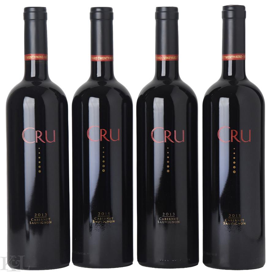 2013 & 2015 Vineyard 29 "CRU" Napa Valley Cabernet Sauvignon