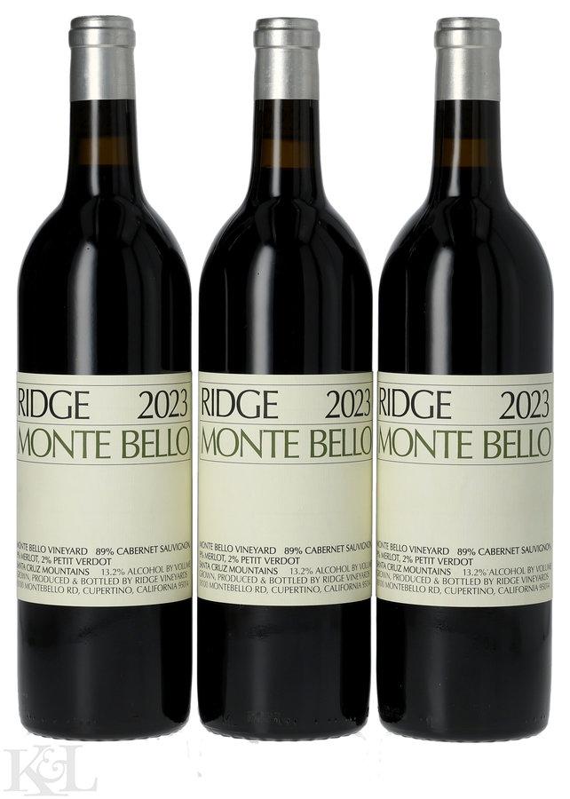 2023 Ridge Vineyards "Monte Bello" Santa Cruz Mountains Cabernet Sauvignon