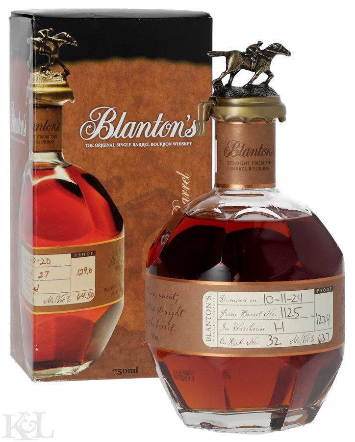 Blanton's "Straight from the Barrel" Single Barrel Kentucky Straight Bourbon Whiskey (Letter T)