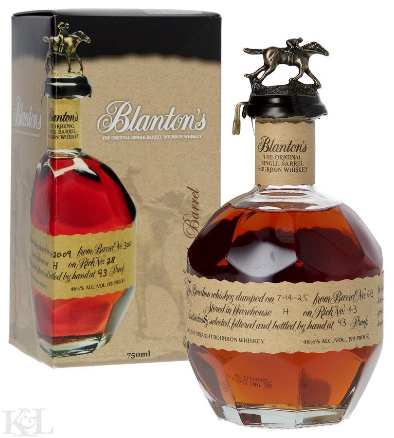 Blanton's Original Single Barrel Kentucky Straight Bourbon Whiskey (Letter A)