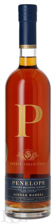 Penelope 10 Year Old "Estate Collection" Single Barrel Straight Bourbon Whiskey - Private Barrel