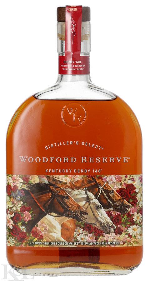 2022 Woodford Reserve "Kentucky Derby 148" Kentucky Straight Bourbon Whiskey (1L)