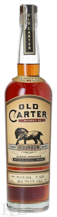 NV Old Carter Whiskey Co. 10 Year Old "Very Small Batch #5-OC" Straight Bourbon Whiskey