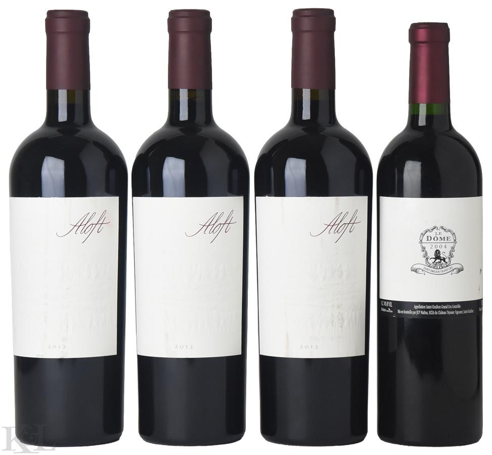 2004 & 2012 Le Dôme, St-Emilion & Aloft Howell Mountain Cabernet Sauvignon Tasting Lot