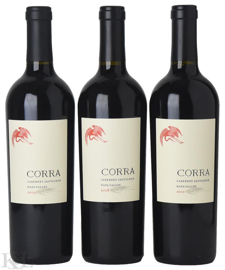 2008-2010 Corra Napa Valley Cabernet Sauvignon Vertical