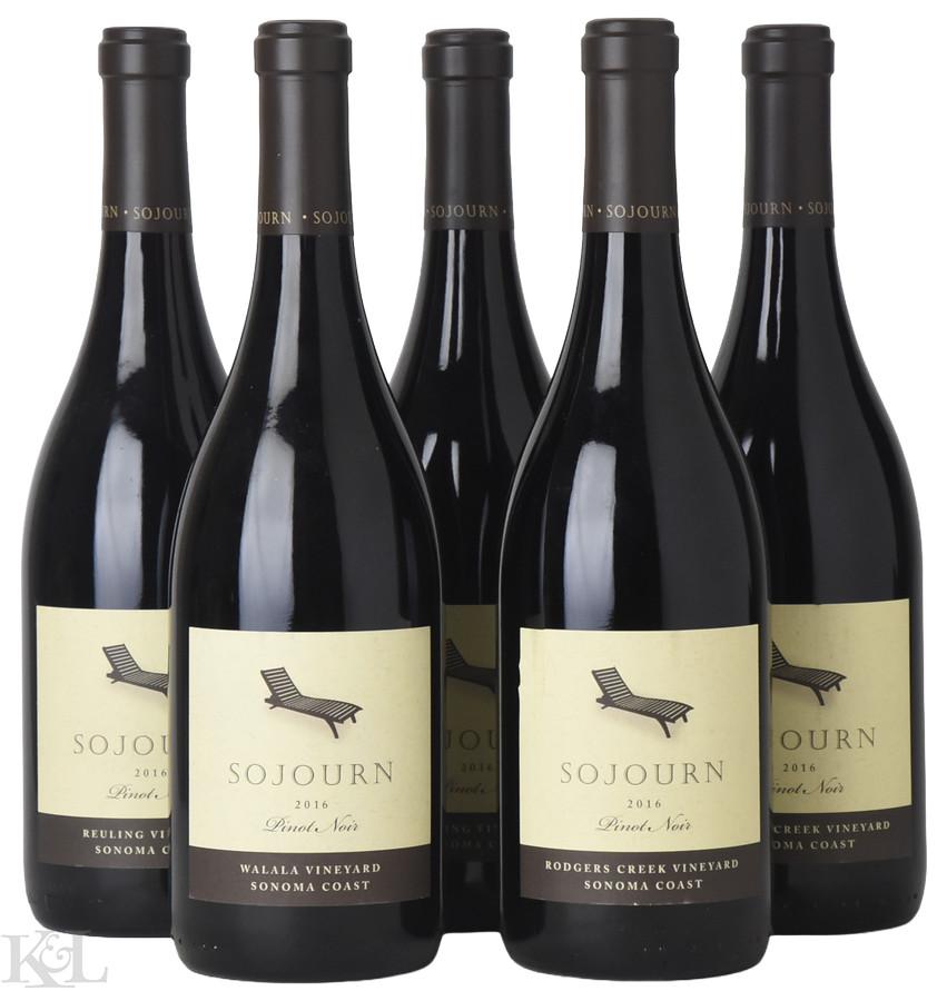 Sojourn Sonoma Coast Pinot Noir Horizontal