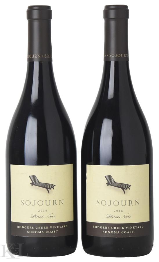 2016 Sojourn "Rodgers Creek Vinyeard" Sonoma Coast Pinot Noir
