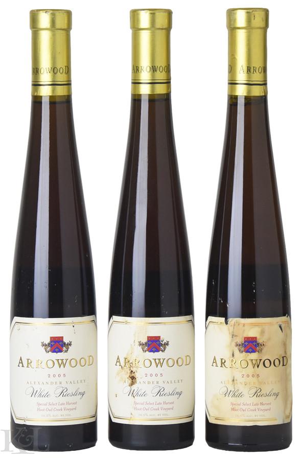 2005 Arrowood "Special Select Late Harvest - Hoot Owl Creek Vineyards" Alexander Valley White Riesling (375ml)